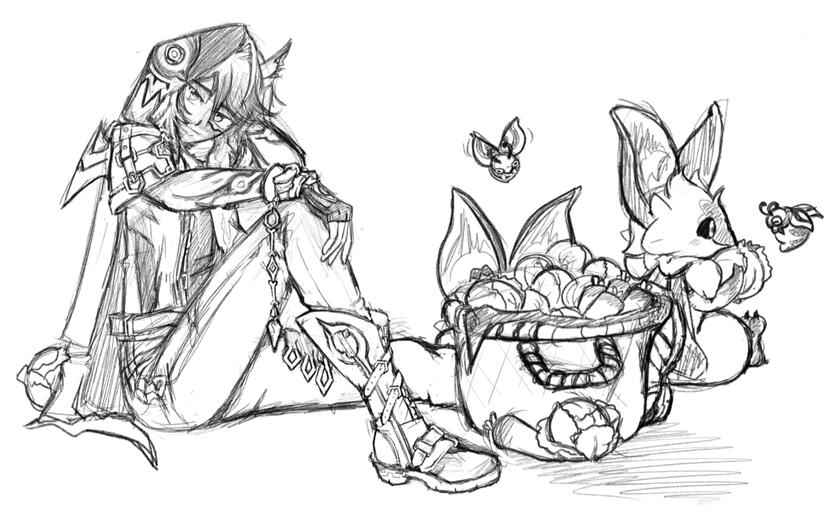Digital Sketch Ororon
