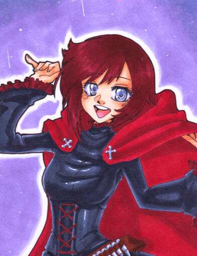 Traditional Copic Commission