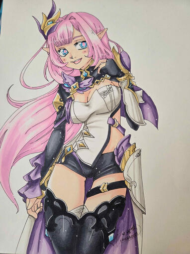 Traditional Copic Commission